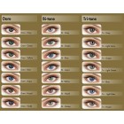 3Month Disposable Colour contact lenses Adore colours ( 2 Lenses )  + Eyemax 100ml FREE