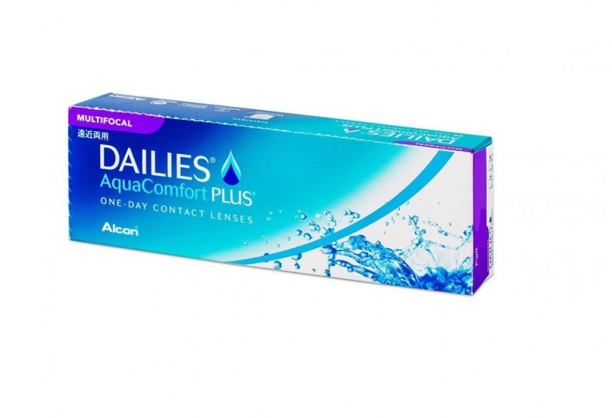 Dailies Disposable Multyfocal contact lenses Alcon Aqua Comfort plus ( 90 Lenses )