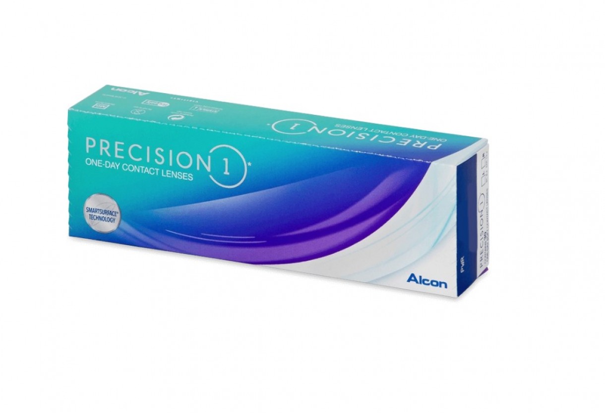 Ημερήσιοι Φακοί Επαφής Alcon  Precision 1(30 Φακοί)