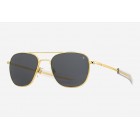 Γυαλιά ηλίου American Optical Original Pilot Gold Polarized