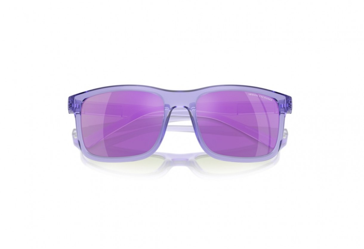 AX Armani Exchange Purple Round Sunglasses ( offers New)