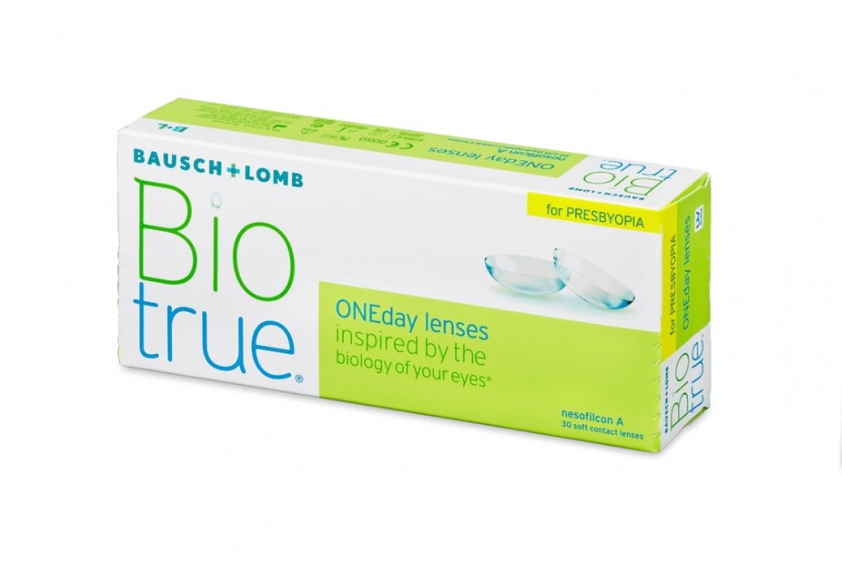 Dailies Disposable Multyfocal contact lenses Bausch & Lomb Bio True One Day for presbyopia ( 5Lenses )