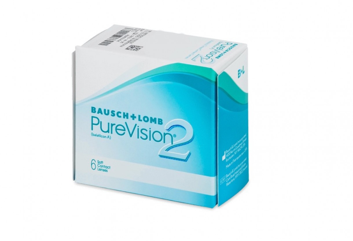 Μηνιαίοι Φακοί Επαφής Bausch and Lomb PureVision 2HD (6 Φακοί)