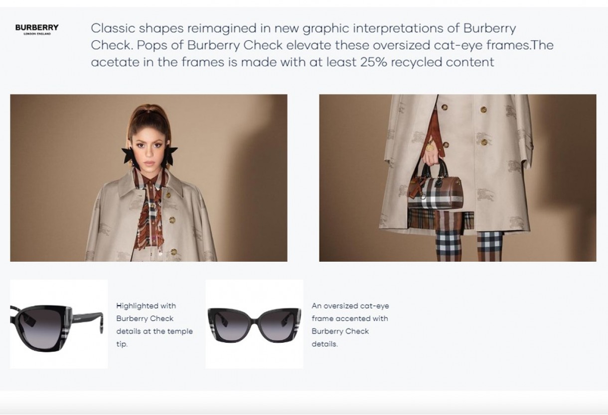 Γυαλιά ηλίου Burberry B 4393 Meryl