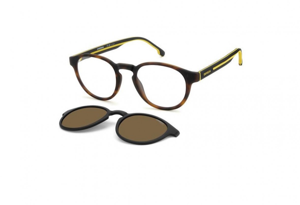 Eyeglasses Carrera CA 8066/CS + Polarized Clip on