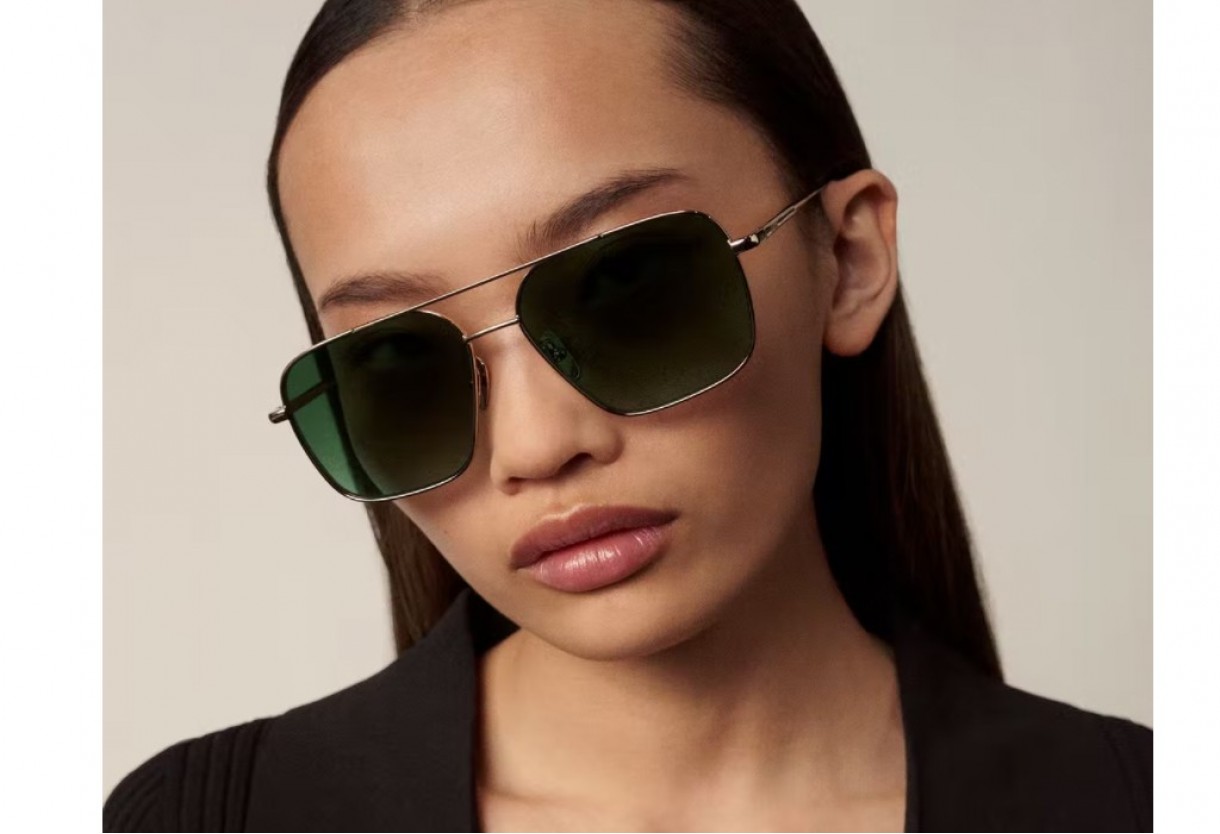 Sunglasses Chimi Steel Aviator Green