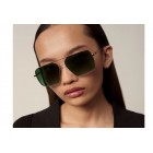 Sunglasses Chimi Steel Aviator Green