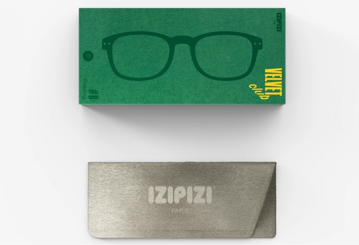 Reading eyeglasses Izipizi B Velvet Club Collection