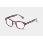 Blue light reading eyeglasses Izipizi C ( LED ) Velvet Club Collection