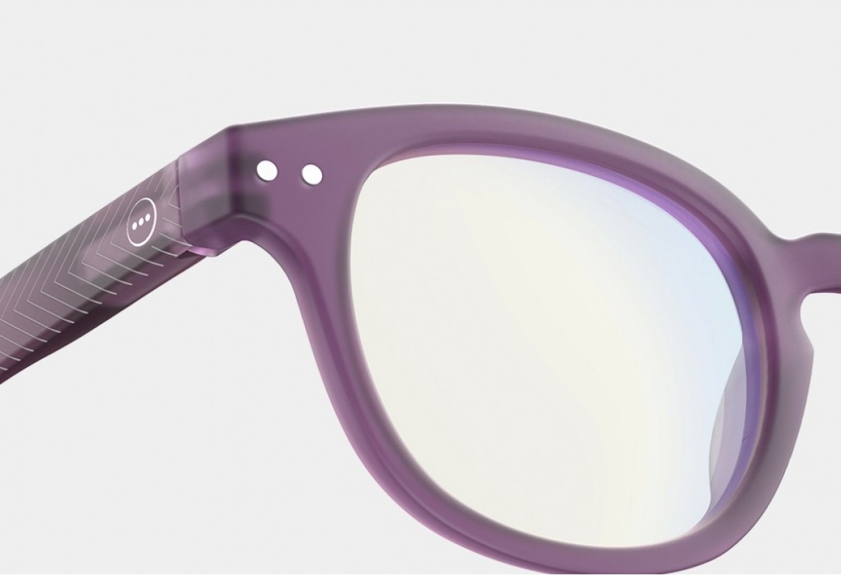 Blue light reading eyeglasses Izipizi C ( LED ) Velvet Club Collection