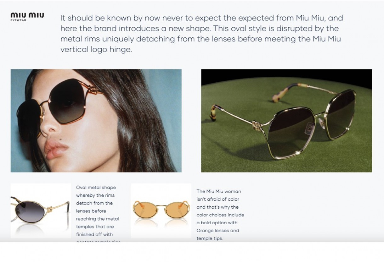 Sunglasses Miu Miu SMU 52YS