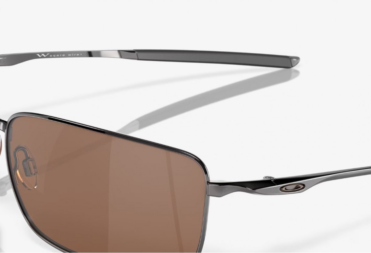 Γυαλιά ηλίου Oakley OO 4075 Square Wire Prizm Tungsten Polarized