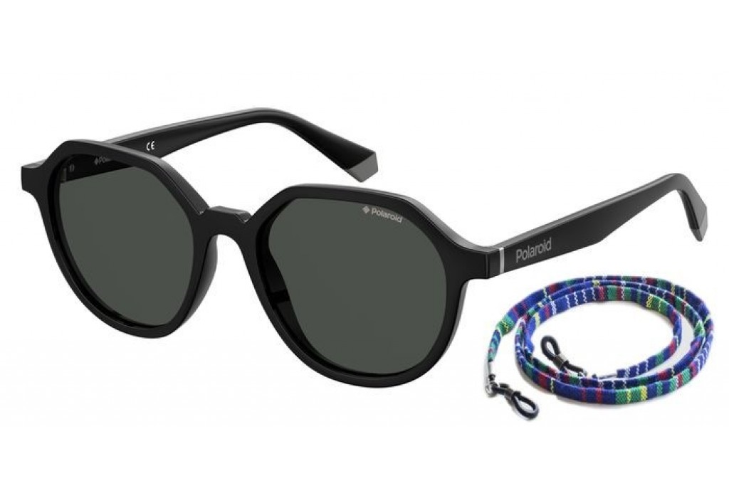 Sunglasses Polaroid PLD 6111/S Cool Polarized + Free Cord -  PLD6111/S/807M9/5118/140