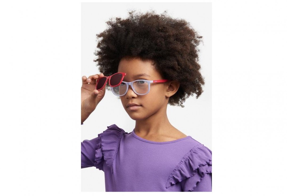 Kids Eyeglasses Polaroid Kids PLD 8054/CS ( 7-10 years ) + Clip On