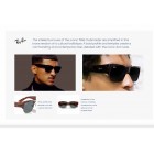 Γυαλιά ηλίου Ray Ban RB 0316S Mega Clubmaster transitions®