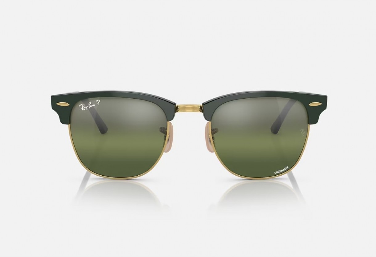 Γυαλιά ηλίου Ray Ban RB 3016 Clubmaster Chromance Polarized