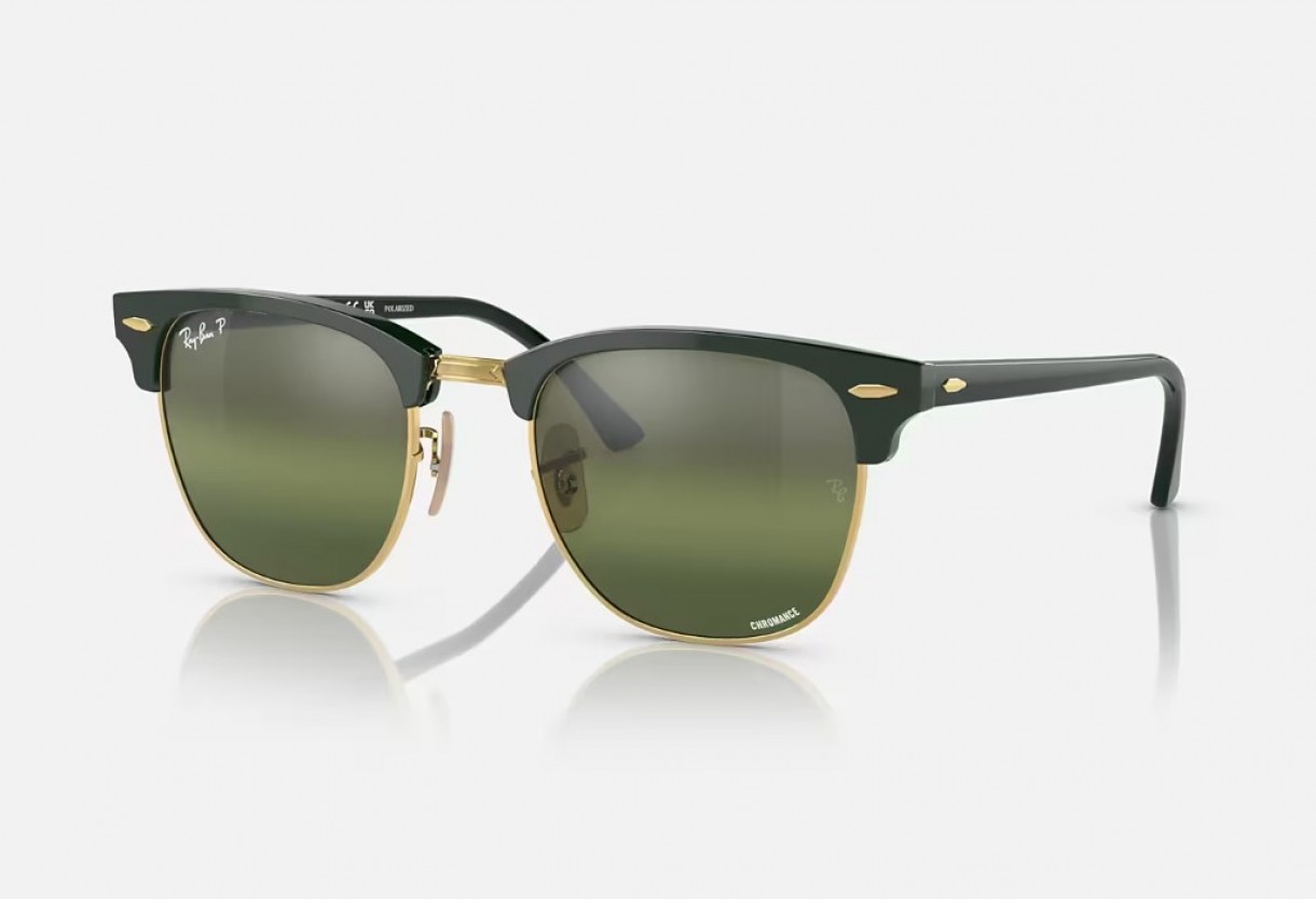 Γυαλιά ηλίου Ray Ban RB 3016 Clubmaster Chromance Polarized