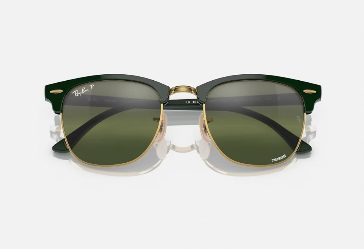 Γυαλιά ηλίου Ray Ban RB 3016 Clubmaster Chromance Polarized