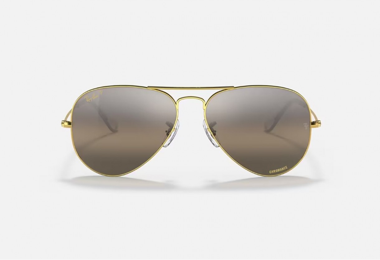 Sunglasses Ray Ban RB 3025 Aviator Large Metal Polarized Chromance