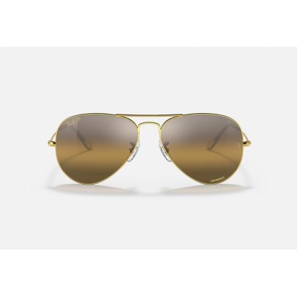 Sunglasses Ray Ban RB 3025 Aviator Large Metal Polarized Chromance