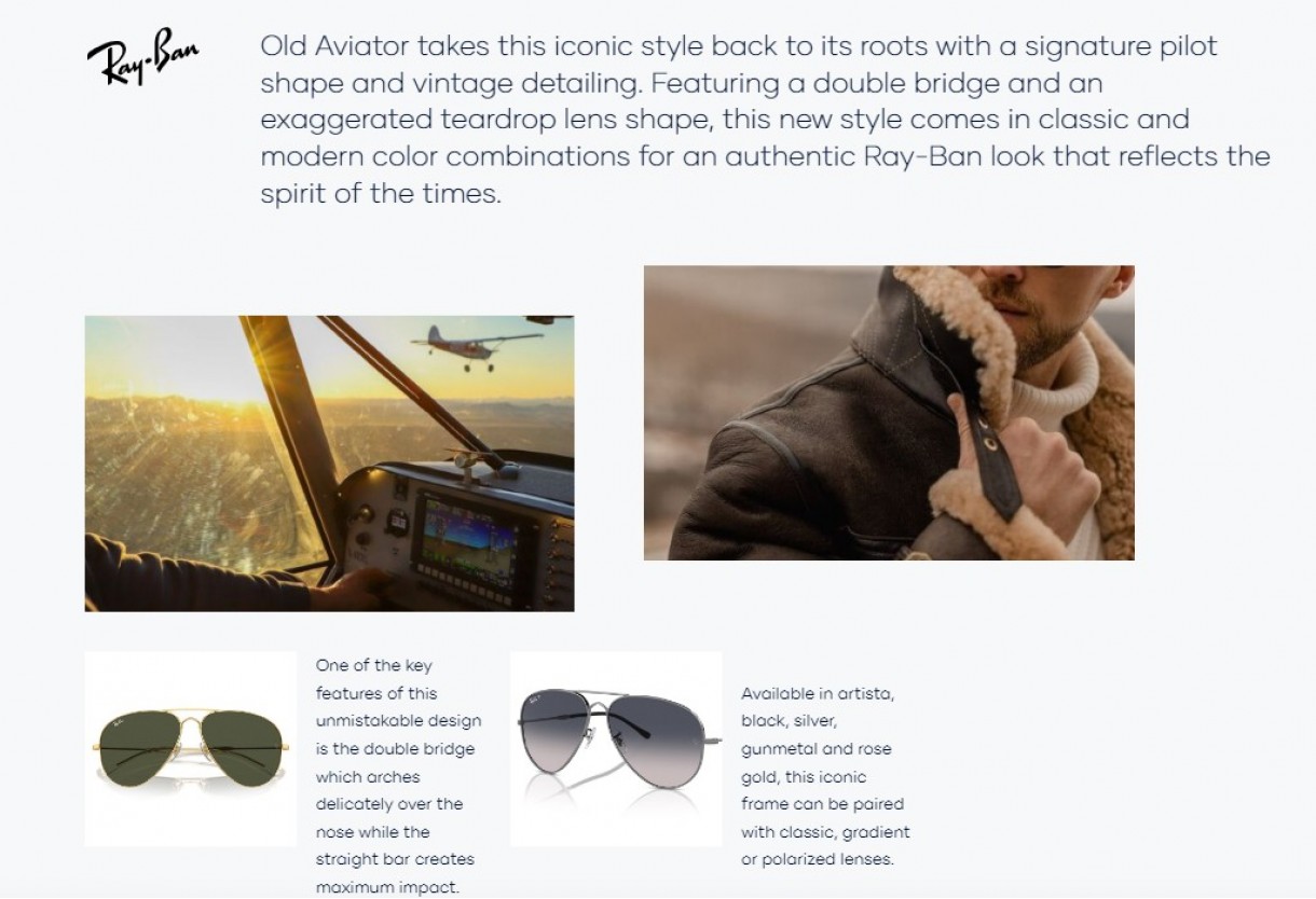 Sunglasses Ray Ban RB 3825 Old Aviator