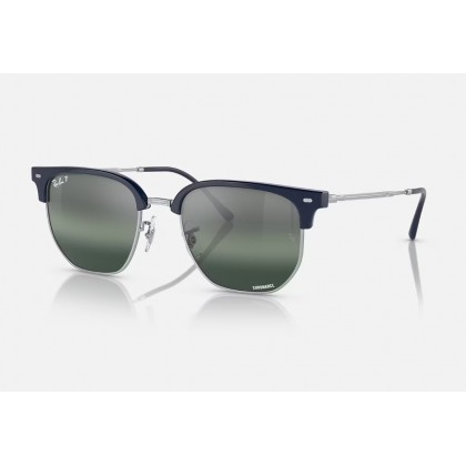 Sunglasses Ray Ban RB 4416 New Clubmaster Chromance Polarized