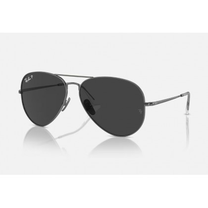 Γυαλιά ηλίου Ray Ban RB 8089  Aviator Titanium  Polarized