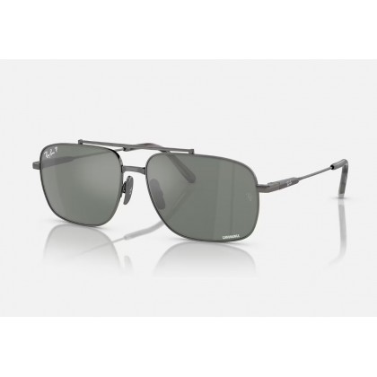 Sunglasses Ray Ban RB 8096 Michael Titanium Polarized