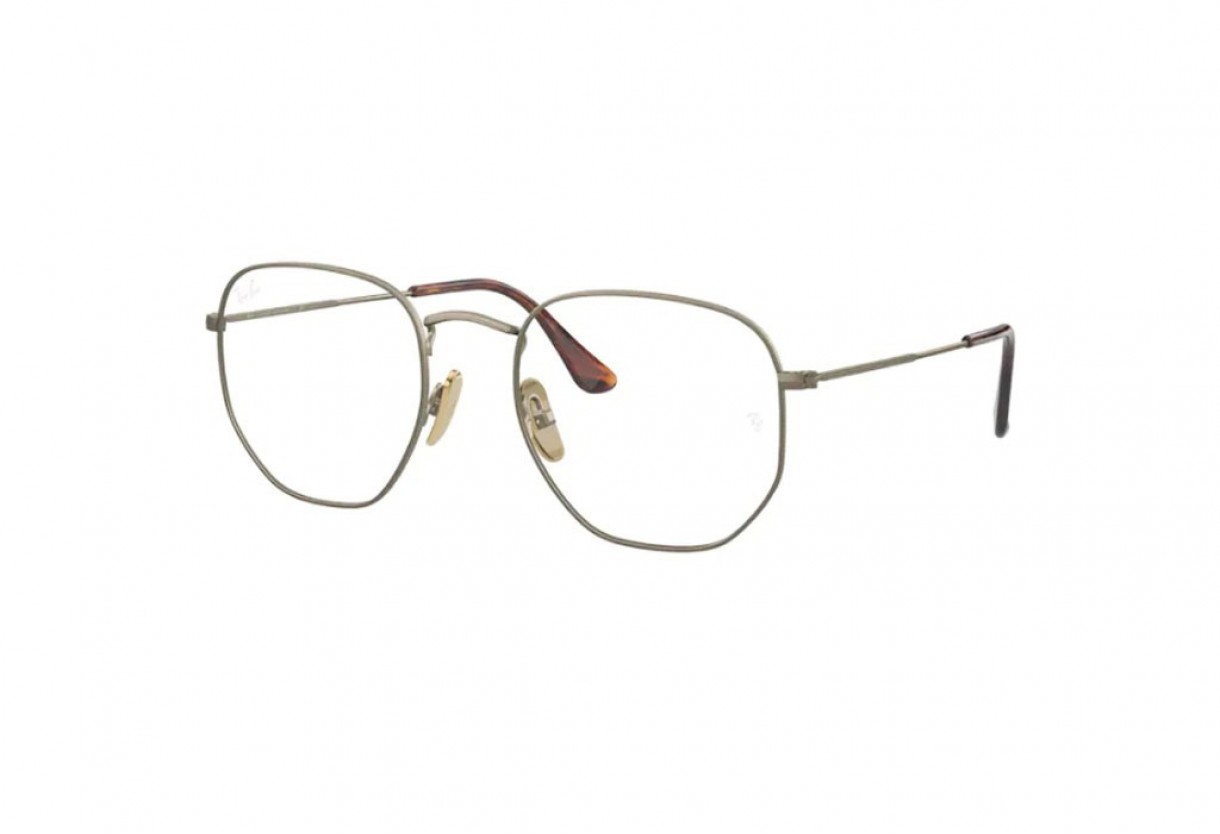 Eyeglasses Ray Ban RB 8448V Hexagonal Titanium