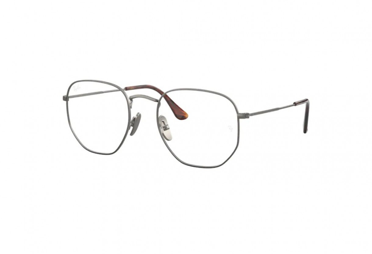 Eyeglasses Ray Ban RB 8448V Hexagonal Titanium