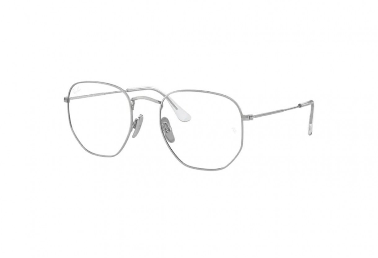 Eyeglasses Ray Ban RB 8448V Hexagonal Titanium