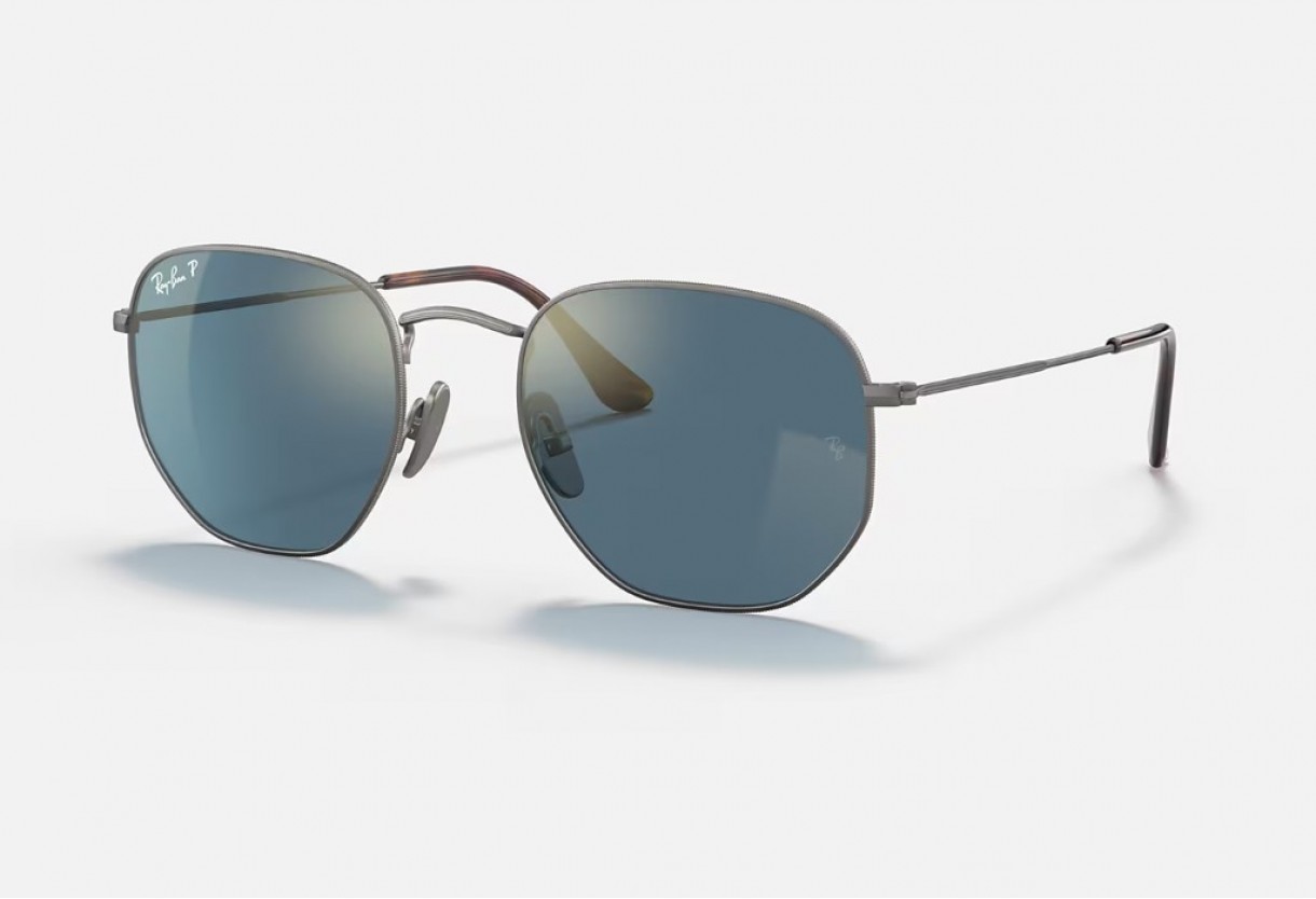 Sunglasses Ray Ban RB 8148 Hexagonal Titanium Polarized