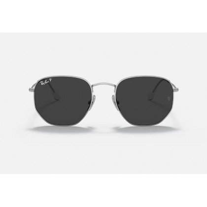 Sunglasses Ray Ban RB 8148 Hexagonal Titanium Polarized