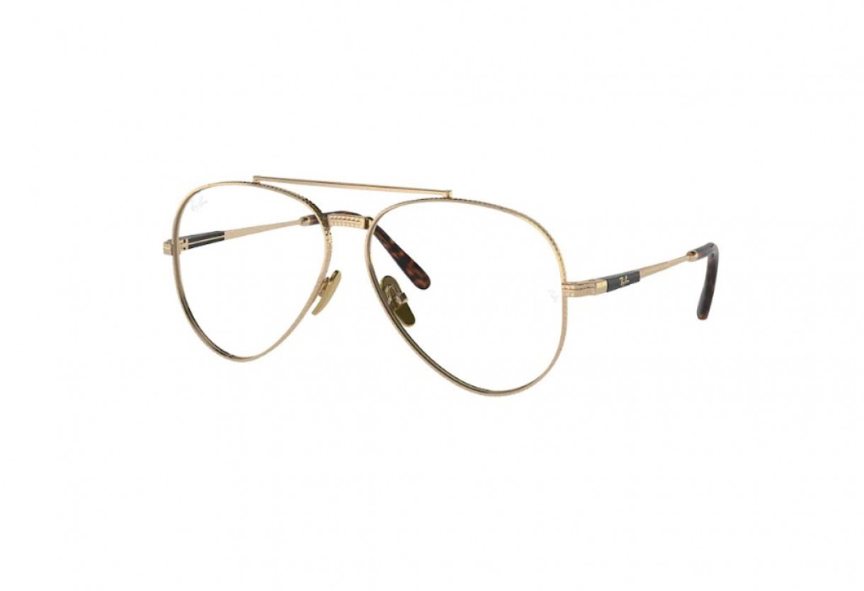 Eyeglasses Ray Ban RB 8225V Aviator Titanium