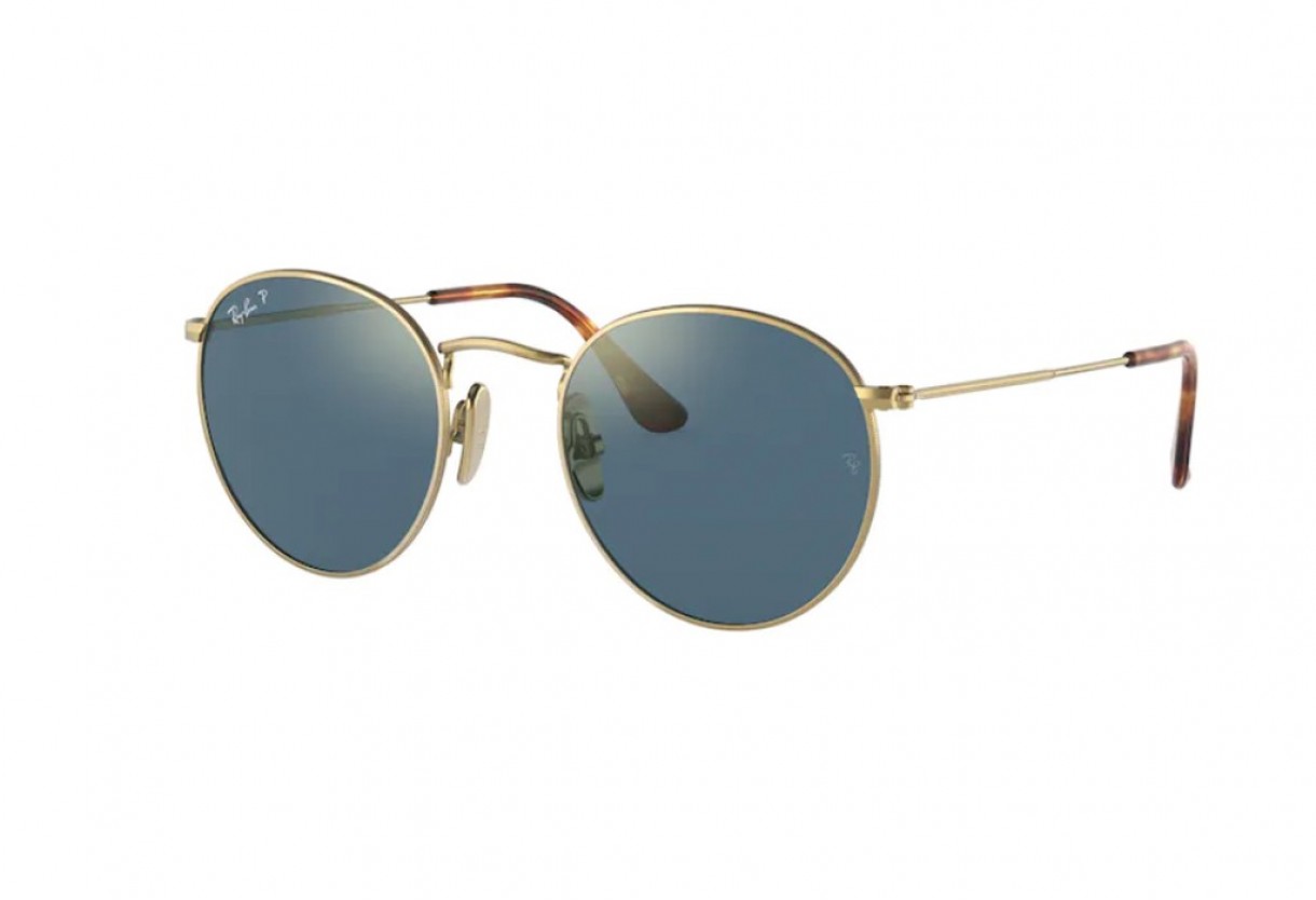 Γυαλιά ηλίου Ray Ban RB 8247 Round Titanium Polarized