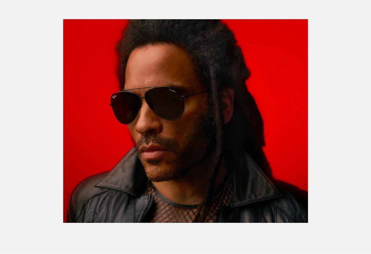 Γυαλιά ηλίου Ray Ban RB R0101S  Aviator Reverse Lenny Kravitz