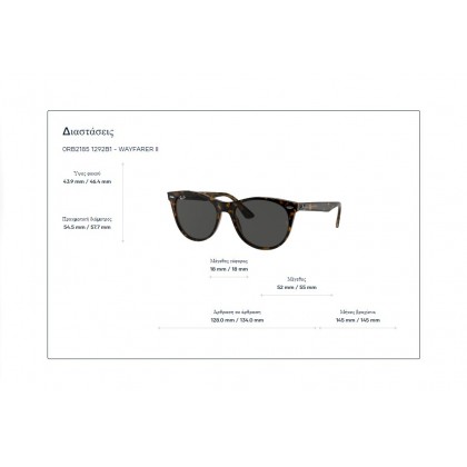 Sunglasses Ray Ban RB 2185 Wayfarer II