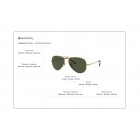 Γυαλιά ηλίου Ray Ban RB 3689 Aviator Metal II Polarized